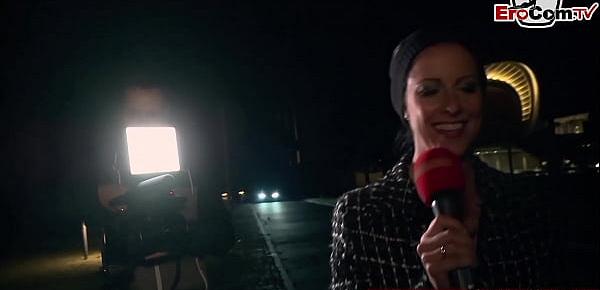 DEUTSCHES SKANDAL CASTING AUF DER STRAßE